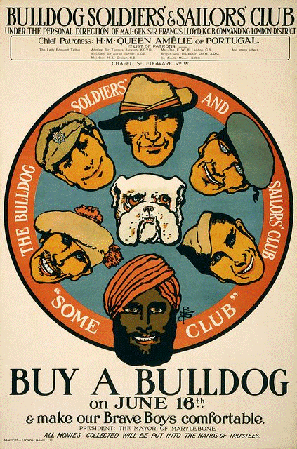 Support for Vets of WW1