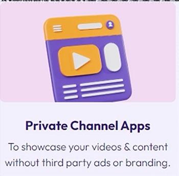 Private Channel Apps