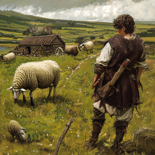 Maewin Tends His Flock